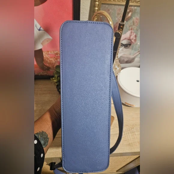 Steve Madden Future Dusk Blue Shoulder/Crossbody Bag - Picture 4 of 8